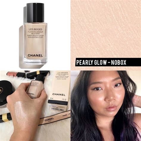 Chanel les beiges pearly glow